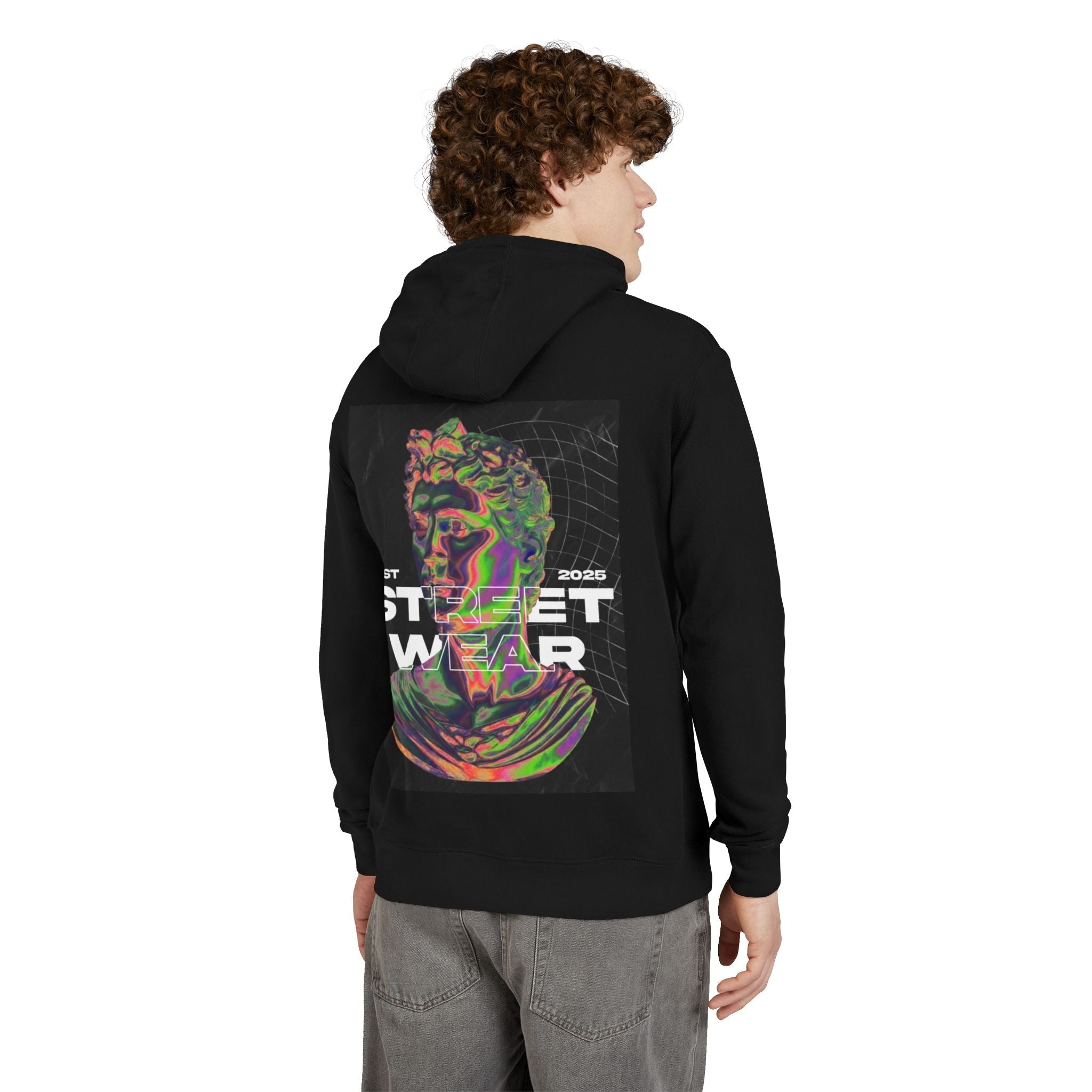 Unisex Abstract Streetwear Hoodie