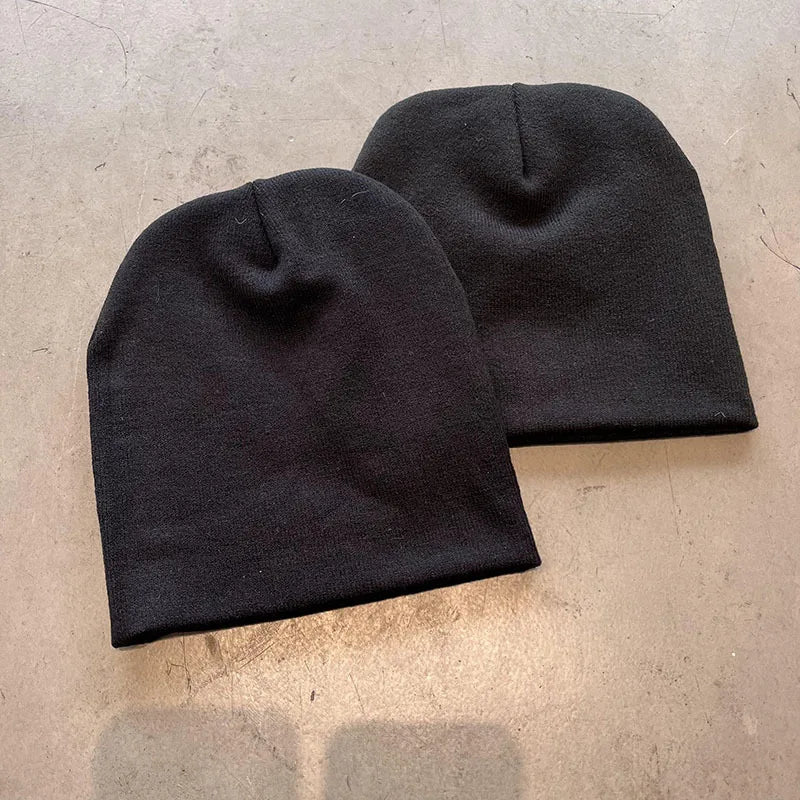 Y2K Goth Knit Beanie