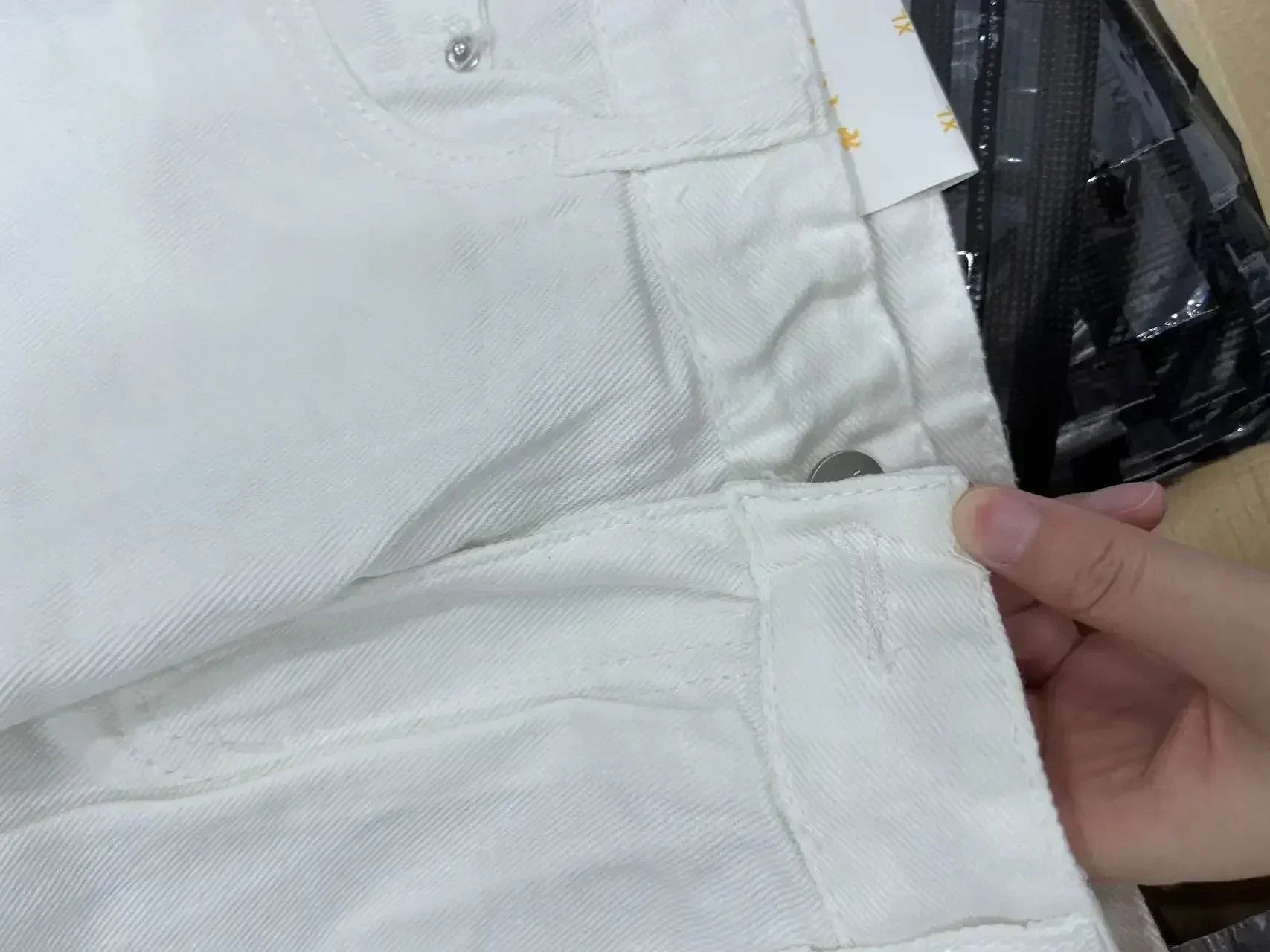 Y2K High Waist Ripped Denim Shorts