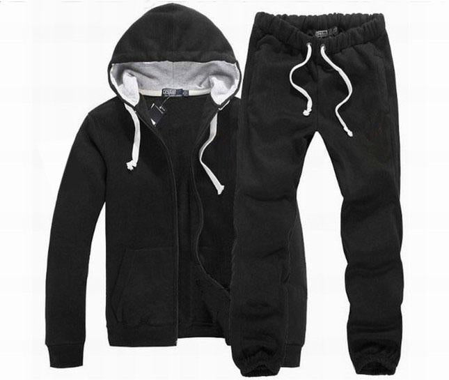 Men's Embroidered Tracksuit Set